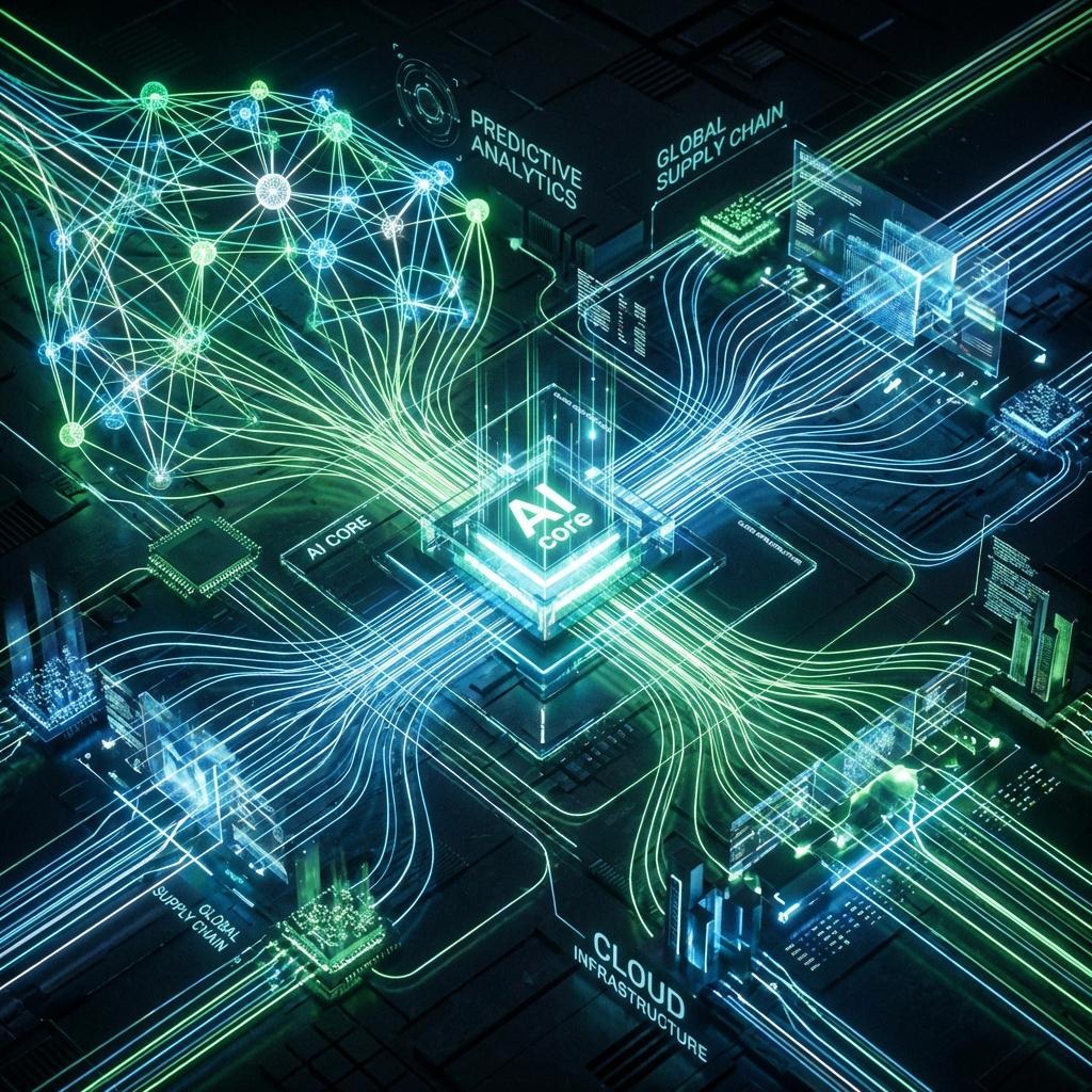 Architecture and AI delivery visual